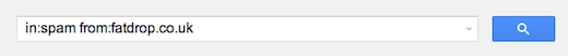 Search for spam